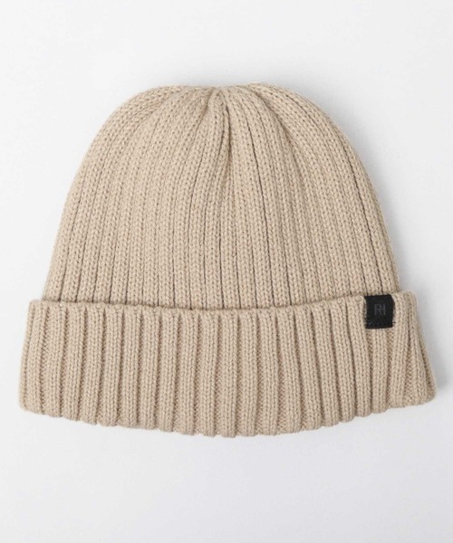 ReqHatter（レックハッター）の「リブニット 裏ボア ワッチ（ニットキャップ/ビーニー・メンズ・ブラック/ベージュ/グレー/カーキ・FREE）」の11枚目の写真