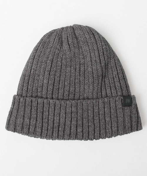 ReqHatter（レックハッター）の「リブニット 裏ボア ワッチ（ニットキャップ/ビーニー・メンズ・ブラック/ベージュ/グレー/カーキ・FREE）」の10枚目の写真