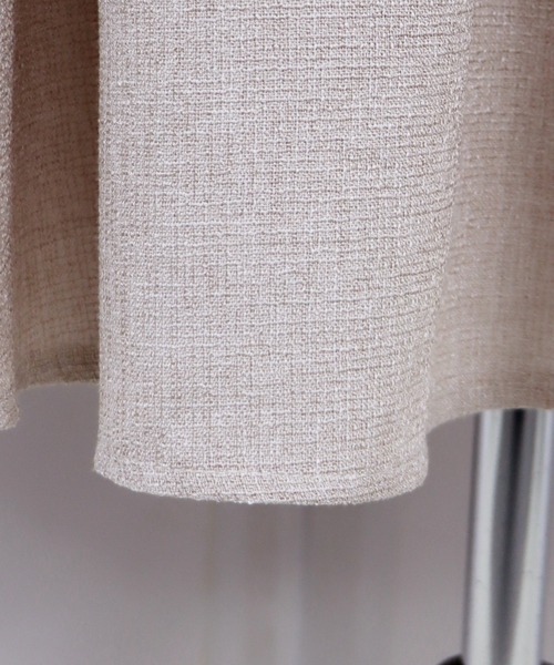 BLUEEAST(ブルーイースト)の「コットン&ツイードフレアジャンスカ(ジャンパースカート・レディース・ベージュ/ブラック/ブラックミックス/オフホワイト/ベージュ系/ネイビー系・MEDIUM)」の22枚目の写真