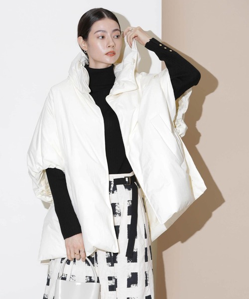 NANO universe（ナノユニバース）の「「西川ダウン(R)」2WAY ケープ