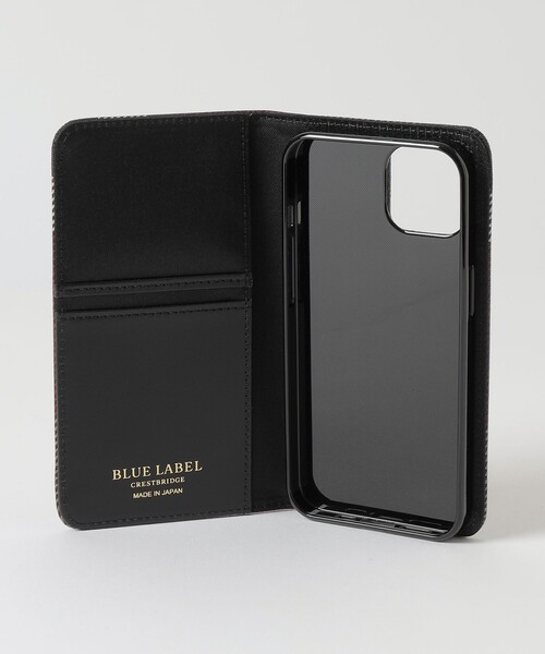 BLUE LABEL CRESTBRIDGE（ブルーレーベルクレストブリッジ）の「≪iPhone14対応≫クレストブリッジチェックPVCケース（スマホケース/カバー・レディース・ベージュ系その他/パープル系その他7/レッド・FREE）」の5枚目の写真