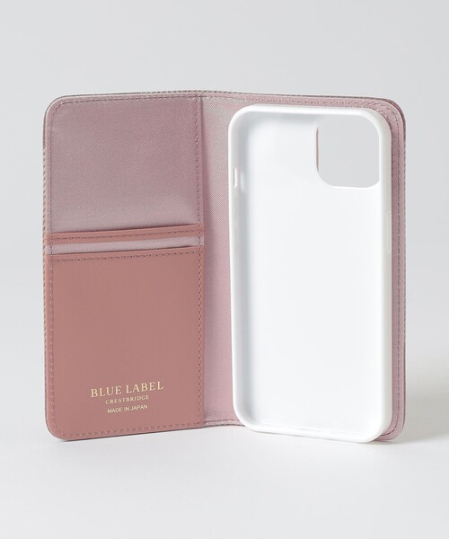 BLUE LABEL CRESTBRIDGE（ブルーレーベルクレストブリッジ）の「≪iPhone14対応≫クレストブリッジチェックPVCケース（スマホケース/カバー・レディース・ベージュ系その他/パープル系その他7/レッド・FREE）」の8枚目の写真