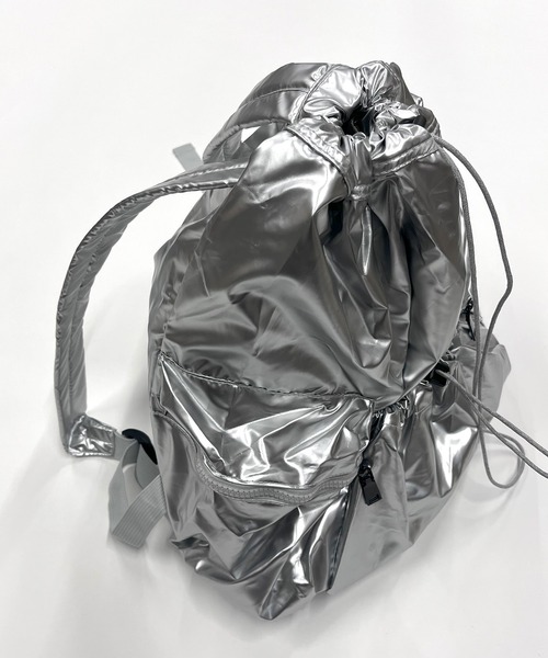Chick（チック）の「ドローストリングナップザック（バックパック/リュック・レディース・シルバー/ブラック・FREE）」の17枚目の写真