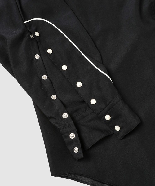 DAIRIKU(ダイリク)の「"J.Fox" Western Over Shirt(シャツ/ブラウス・メンズ・ブラック/アイボリー・L/M)」の6枚目の写真