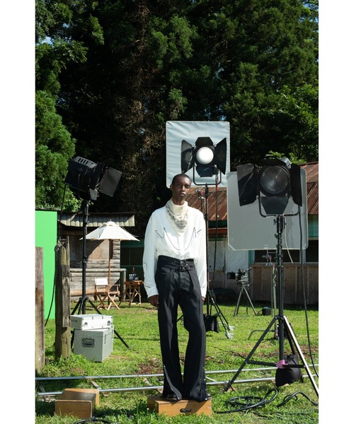 DAIRIKU(ダイリク)の「"J.Fox" Western Over Shirt(シャツ/ブラウス・メンズ・ブラック/アイボリー・L/M)」の8枚目の写真