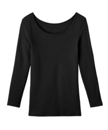 GUNZE(グンゼ)のHOTMAGIC/ホットマジック ふっくら綿100% 8分袖インナー 裏起毛(インナーウェア/肌着)