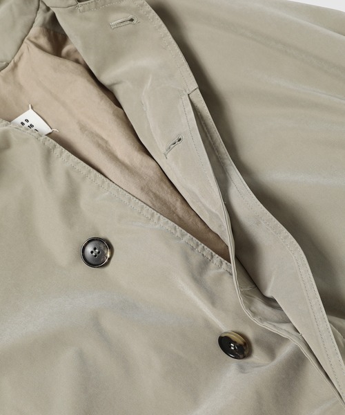 Maison Margiela(メゾンマルジェラ)の「Impermeabile(ステンカラーコート・メンズ・サンドベージュ・44/42/40/46)」の4枚目の写真