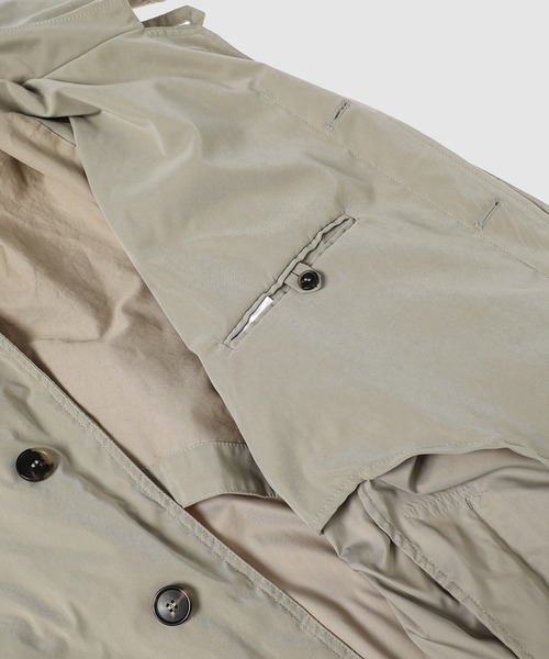 Maison Margiela(メゾンマルジェラ)の「Impermeabile(ステンカラーコート・メンズ・サンドベージュ・44/42/40/46)」の5枚目の写真