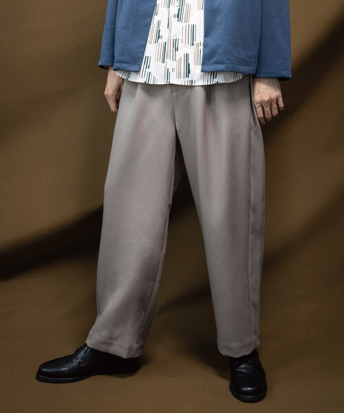 THE SHOP TK （ザ ショップ ティーケー ）の「◇ツイルワイドパンツ