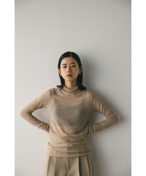 STYLEMIXER（スタイルミキサー）の「クレープシアーハイネック