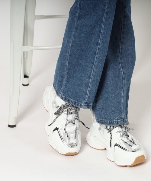 cs T&P(シーエスティーアンドピー)の「厚底ダッドスニーカー(スニーカー・レディース・ブラック/ホワイト・M/L/LL/S)」の17枚目の写真