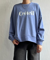 裏毛ゆるプルオーバー