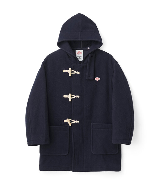 DANTON(ダントン)の「MEN'S WOOL LIGHT PILE DUFFEL COAT(ダッフルコート・メンズ・ネイビー/グレー/ダークグリーン/ベージュ系その他/マスタード・42/38/40/44)」の6枚目の写真