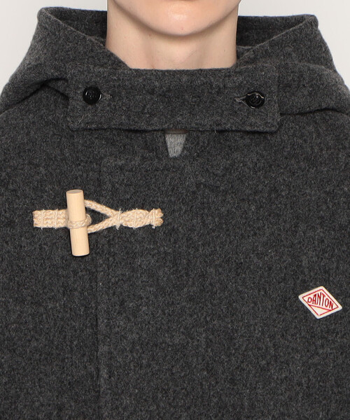 DANTON(ダントン)の「MEN'S WOOL LIGHT PILE DUFFEL COAT(ダッフルコート・メンズ・ネイビー/グレー/ダークグリーン/ベージュ系その他/マスタード・42/38/40/44)」の8枚目の写真