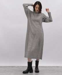 LAKOLE | Aラインニットワンピース / 988019(ワンピース)