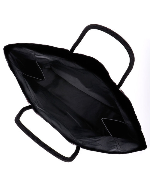 LARGE 2 WAY TOTE レッドタータン/ブラック LeSportsac（レスポートサック）の「LARGE 2 WAY TOTE レッド