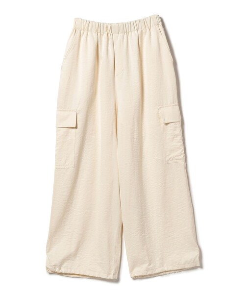 B:MING by BEAMS(ビーミングバイビームス)の「サテン カーゴ パンツ(カーゴパンツ・レディース・オリーブ/ホワイト系その他5/ネイビー・MEDIUM/SMALL)」の22枚目の写真