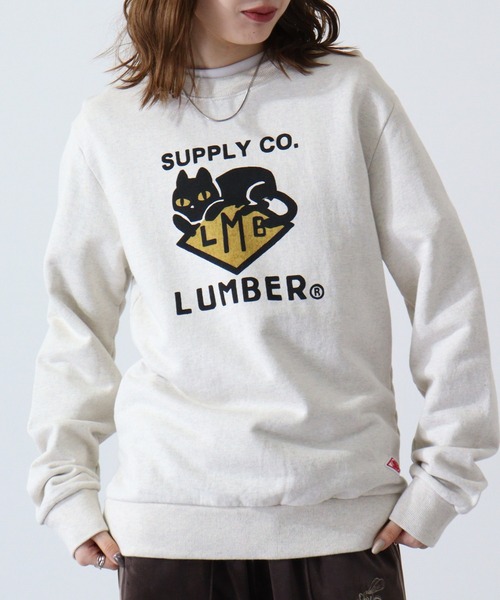 LUMBER(ランバー)の「LUMBER プリントスウェット(スウェット・メンズ・ブラウン系2/アイボリー系/ライトブルー/グレー系/ベージュ系2/アイボリー系6/オートミール/ネイビー系1/ブラウン系1/アイボリー/アイボリー系7/ブラック系/ベージュ系3/ブラック系2/セージグリーン/カーキ系/グリーン系/カーキ/ネイビー系/ピンク系2/グリーン系1/ベージュ系1/グリーン系2/ブラウン/ブルー系3/ブルー系2/アイボリー系1/アイボリー系5/アイボリー系2/ネイビー系2/ブルー系/アイボリー系3/ネイビー/アイボリー系4/ブラック系1/ピンク系/ピンク系1/ベージュ系/ブラック/グレー系1/グレー系2/グレー・LL/L/M)」の15枚目の写真