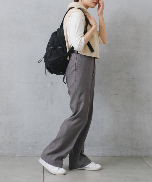 Actually（アクチュアリー）の「くしゅくしゅリュック（バックパック/リュック・レディース・ブラック/ベージュ/ブルー・フリー）」の7枚目の写真