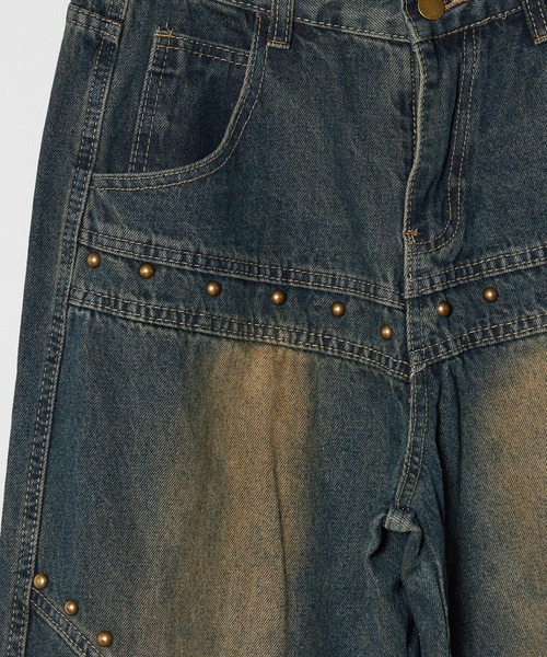 スタッズデニムパンツ / Studs Denim Pants スタッズデニムパンツ / Studs Denim Pants（デニムパンツ）｜PRANK