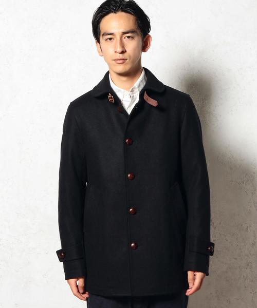 green label relaxing(グリーンレーベルリラクシング)の「◎STRC MELTON ショールカラーコート(その他アウター・メンズ・ダークグレー/ベージュ/ネイビー/その他1・X-LARGE/SMALL/XX-LARGE/LARGE/MEDIUM)」の5枚目の写真
