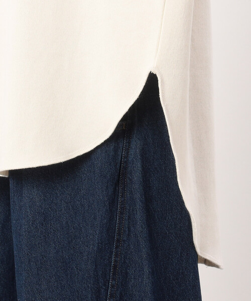 ONIGIRI（オニギリ）の「サカリバ ロングスリーブＴシャツ（Tシャツ/カットソー・レディース・イエロー/アイボリー/チャコール・FREE）」の13枚目の写真