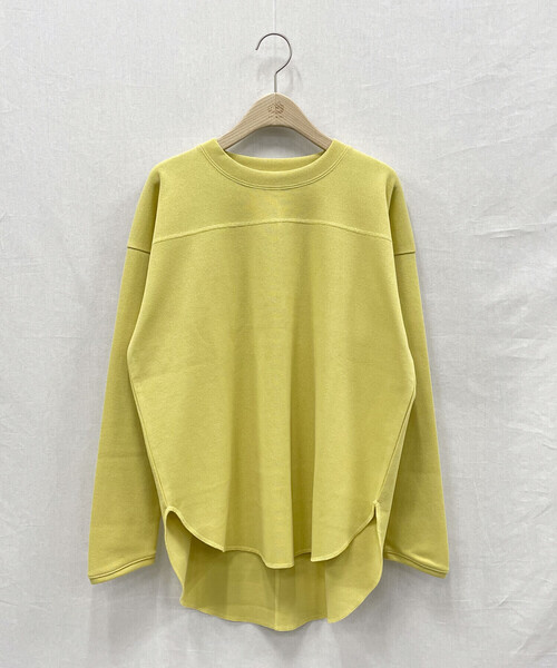 ONIGIRI（オニギリ）の「サカリバ ロングスリーブＴシャツ（Tシャツ/カットソー・レディース・イエロー/アイボリー/チャコール・FREE）」の19枚目の写真