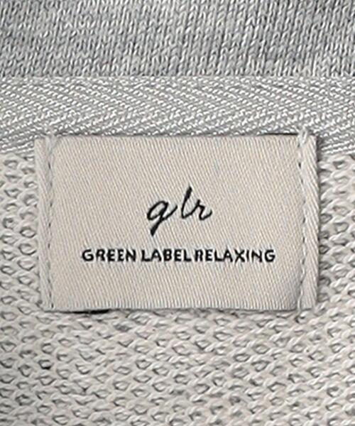 green label relaxing(グリーンレーベルリラクシング)の「裏毛 ハーフジップ プルオーバー スウェット(スウェット・レディース・モカ/オフホワイト/グレー・FREE)」の22枚目の写真