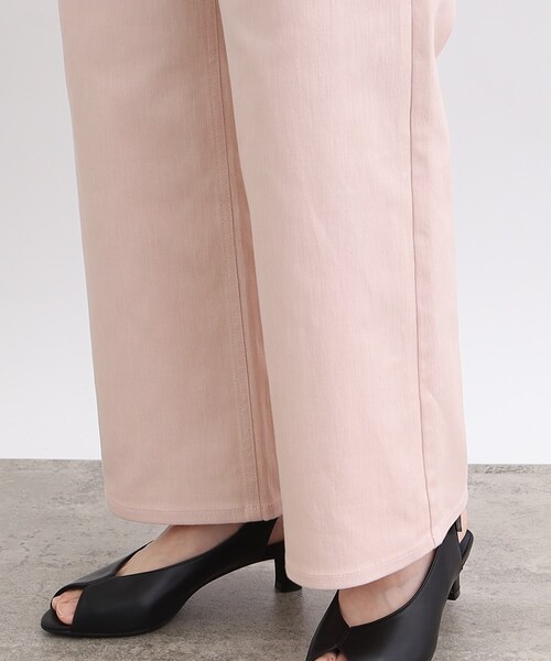 INDIVI(インディヴィ)の「◆【洗える】ストレートワイド カラーデニムパンツ(デニムパンツ・レディース・ライトブルー/ピンク/ホワイト系・40/38/36/05/12/15 /13/19/03/07)」の16枚目の写真