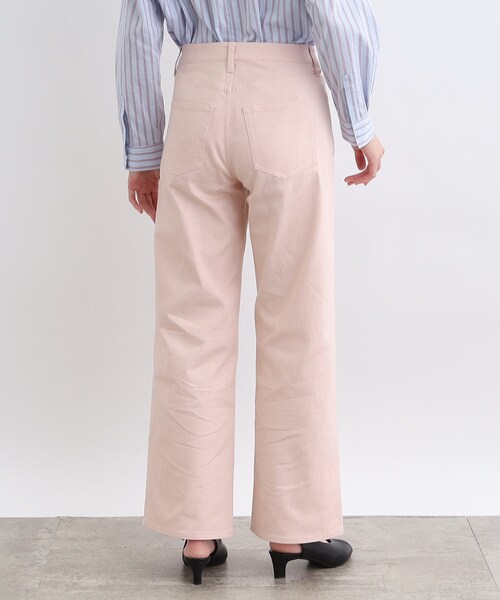 INDIVI(インディヴィ)の「◆【洗える】ストレートワイド カラーデニムパンツ(デニムパンツ・レディース・ライトブルー/ピンク/ホワイト系・40/38/36/05/12/15 /13/19/03/07)」の19枚目の写真