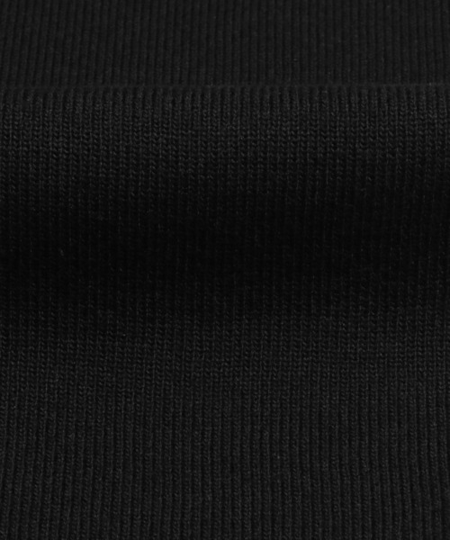 TOKYO SHIRTS(トウキョウシャツ)の「配色ニットジャケット レディース(カーディガン/ボレロ・レディース・ブラック/ネイビー・L/M)」の7枚目の写真