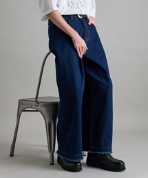 JUNRED | 【 追加生産 】ヴィンテージデニムマキシフレアパンツ(デニムパンツ)