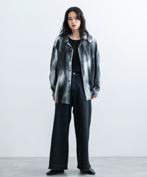 JUNRED(ジュンレッド)の「【 追加生産 】ヴィンテージデニムマキシフレアパンツ(デニムパンツ・メンズ・オフホワイト/ブラック/ネイビー・S/M/L)」の9枚目の写真