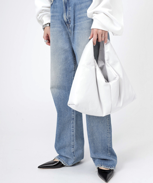 AP STUDIO(エーピーストゥディオ)の「【KASSL EDITIONS/カッスル エディションズ】Padetto mini BAG(ハンドバッグ・レディース・ホワイト・FREE)」の3枚目の写真