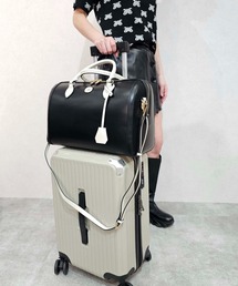 【jouetie/ジュエティ】キーハウス付き スムースラージボストンバッグ 旅行バッグ トラベル大容量ボストン