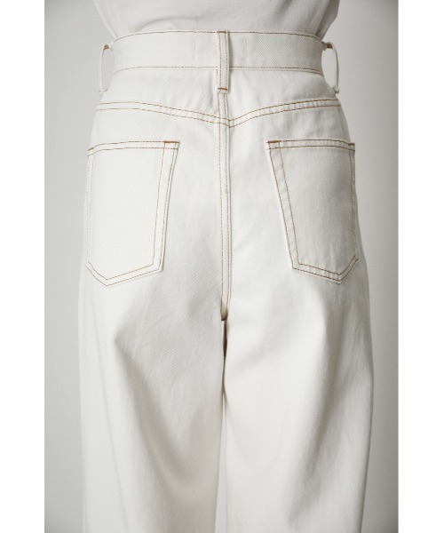 AZULDENIMハイウエストワイドデニム