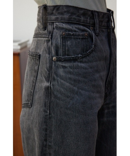 AZUL by moussy(アズールバイマウジー)の「AZUL DENIM ハイウエストワイドデニム(デニムパンツ・レディース・ライトブルー/ワンウォッシュ/ライトブラック/ライトベージュ/オフホワイト・SMALL/X-SMALL/MEDIUM/LARGE)」の19枚目の写真