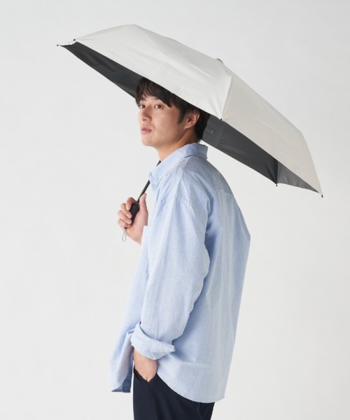 遮光100％ 晴雨兼用 折りたたみ日傘 ウラワザ 【3秒で折りたためる日傘