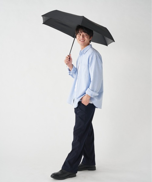 遮光100％ 晴雨兼用 折りたたみ日傘 ウラワザ 【3秒で折りたためる日傘