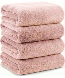 REBALANCE（リバランス）の「Mofuwa マイクロファイバー  ヒアルロン酸配合バスタオル 4枚セット（タオル）」