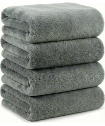 Mofuwa（モフワ ）の「Mofuwa マイクロファイバー  ヒアルロン酸配合バスタオル 4枚セット（タオル）」