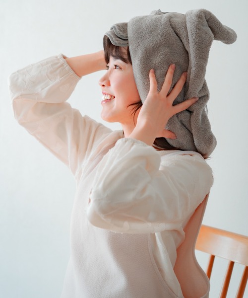 REBALANCE（リバランス）の「Mofuwa マイクロファイバー  ヒアルロン酸配合バスタオル 4枚セット（タオル・レディース・ホワイト/ブラウン/ピンク/A/グレー/ブルー/B/ダークグレー/ナチュラル/セージグリーン/ダークブルー/C・ONE SIZE）」の20枚目の写真