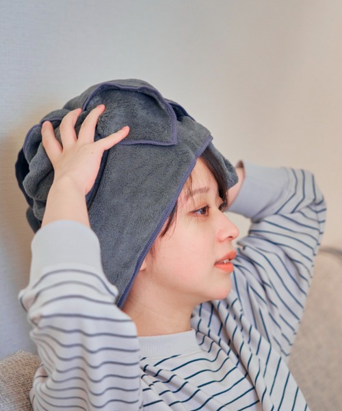 REBALANCE（リバランス）の「Mofuwa マイクロファイバー  ヒアルロン酸配合バスタオル 4枚セット（タオル・レディース・ホワイト/ブラウン/ピンク/A/グレー/ブルー/B/ダークグレー/ナチュラル/セージグリーン/ダークブルー/C・ONE SIZE）」の21枚目の写真