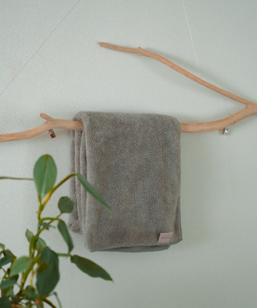 REBALANCE（リバランス）の「Mofuwa マイクロファイバー  ヒアルロン酸配合バスタオル 4枚セット（タオル・レディース・ホワイト/ブラウン/ピンク/A/グレー/ブルー/B/ダークグレー/ナチュラル/セージグリーン/ダークブルー/C・ONE SIZE）」の22枚目の写真