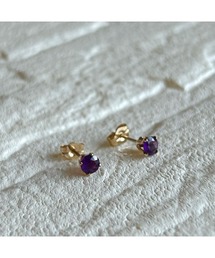 【mastea】14KGF/天然石スタッドピアス(MA)