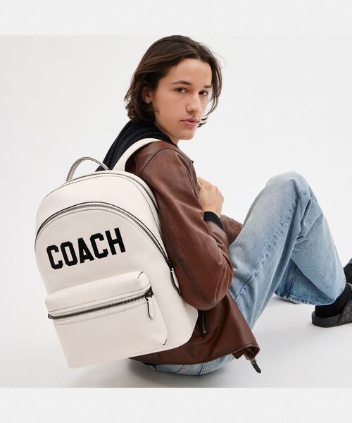 COACH（コーチ）の「チャーター バックパック・コーチ グラフィック