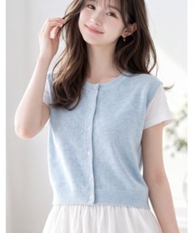 LAUTRE COTE（ロウトレコウト）の「クルーネック 2WAYベスト（ベスト）」