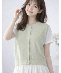 LAUTRE COTE（ロウトレコウト）の「クルーネック 2WAYベスト（ベスト）」