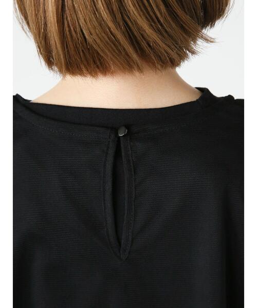 Lugnoncure（ルノンキュール）の「チュール袖パフトップス（Tシャツ/カットソー・レディース・オフホワイト/ブラック・F）」の16枚目の写真