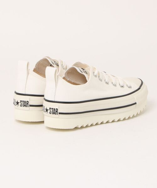 CONVERSE(コンバース)の「【CONVERSE】ALL STAR SHARKSOLE OX(コンバース オールスター シャークソール OX)(スニーカー・レディース・ホワイト/ブラック・3.5/4/4.5/5/5.5/6.5)」の3枚目の写真